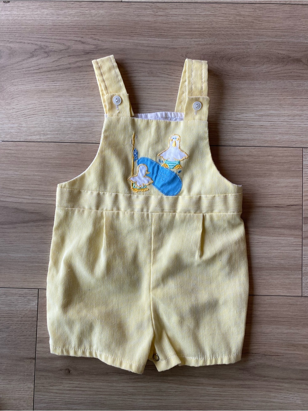 Vintage Pete’s Jeans by Good Lad Yellow Duck Shortalls